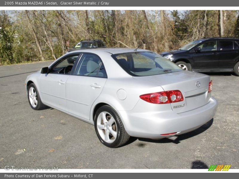 Glacier Silver Metallic / Gray 2005 Mazda MAZDA6 i Sedan