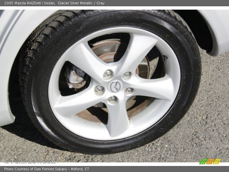 Glacier Silver Metallic / Gray 2005 Mazda MAZDA6 i Sedan
