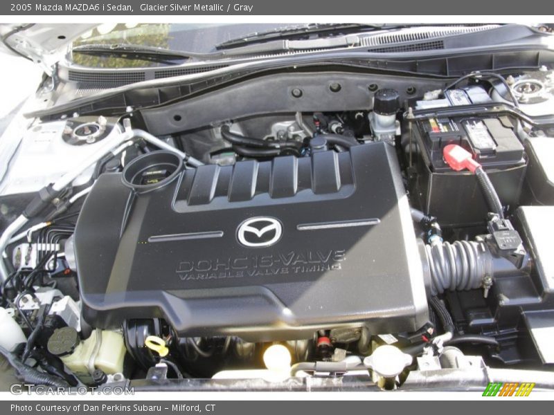 Glacier Silver Metallic / Gray 2005 Mazda MAZDA6 i Sedan