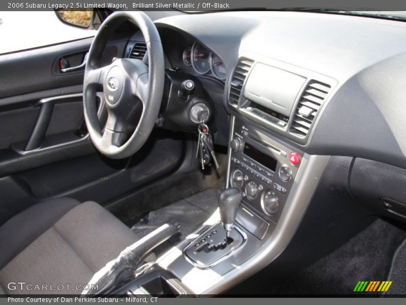 Brilliant Silver Metallic / Off-Black 2006 Subaru Legacy 2.5i Limited Wagon