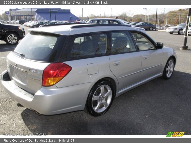 Brilliant Silver Metallic / Off-Black 2006 Subaru Legacy 2.5i Limited Wagon