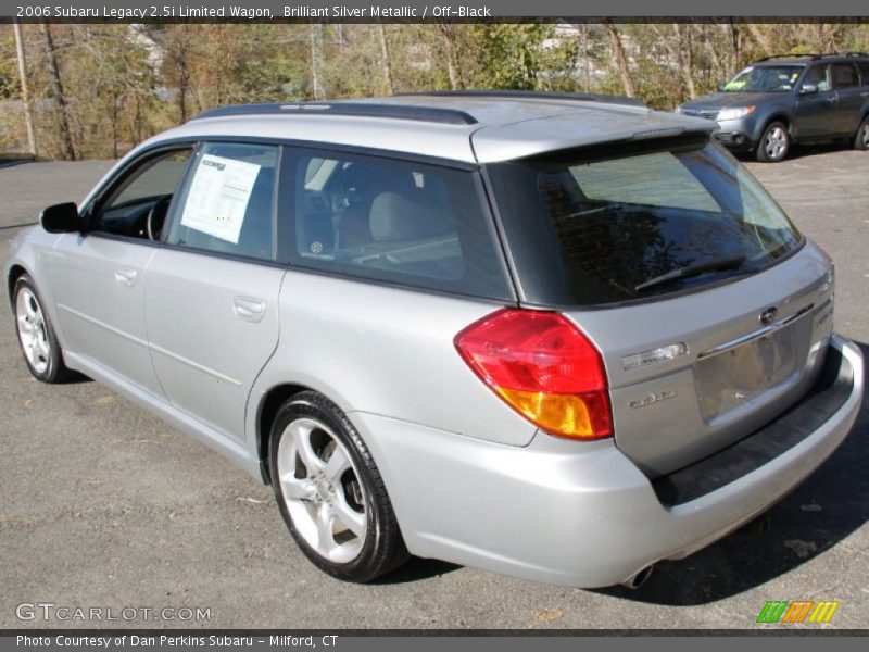 Brilliant Silver Metallic / Off-Black 2006 Subaru Legacy 2.5i Limited Wagon