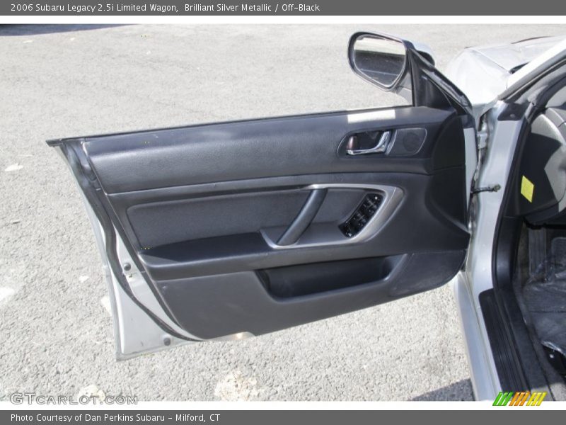 Brilliant Silver Metallic / Off-Black 2006 Subaru Legacy 2.5i Limited Wagon