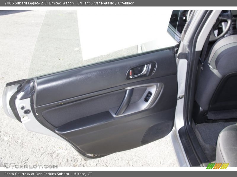 Brilliant Silver Metallic / Off-Black 2006 Subaru Legacy 2.5i Limited Wagon