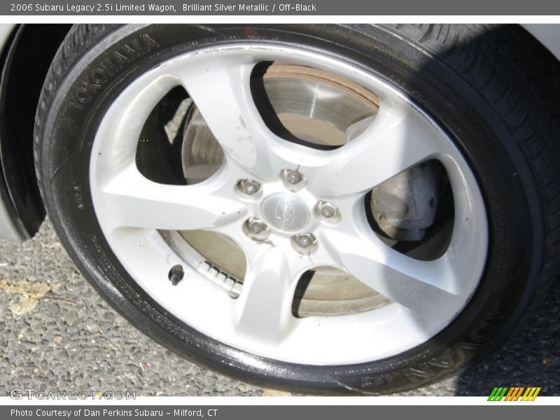 Brilliant Silver Metallic / Off-Black 2006 Subaru Legacy 2.5i Limited Wagon