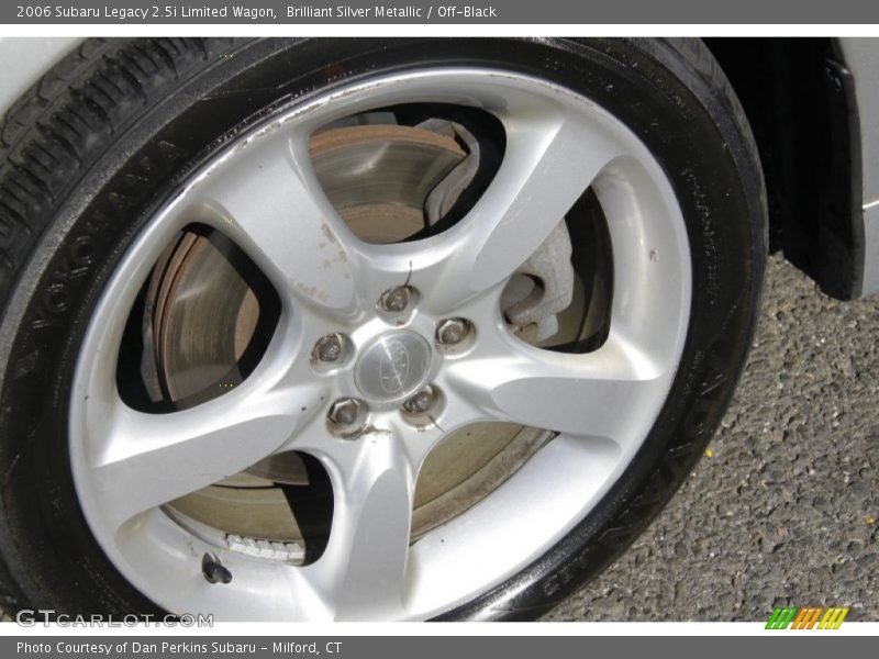 Brilliant Silver Metallic / Off-Black 2006 Subaru Legacy 2.5i Limited Wagon