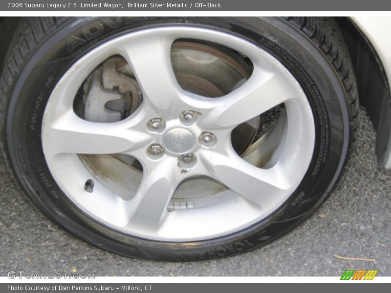 Brilliant Silver Metallic / Off-Black 2006 Subaru Legacy 2.5i Limited Wagon