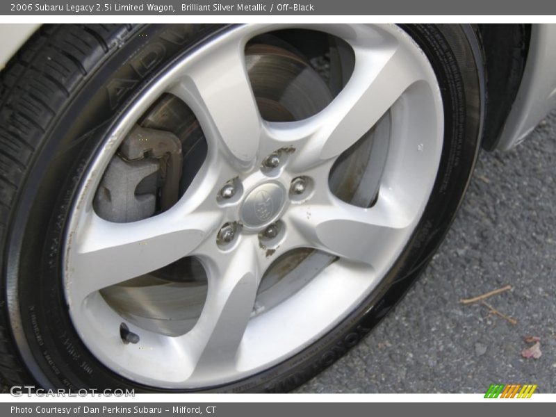 Brilliant Silver Metallic / Off-Black 2006 Subaru Legacy 2.5i Limited Wagon