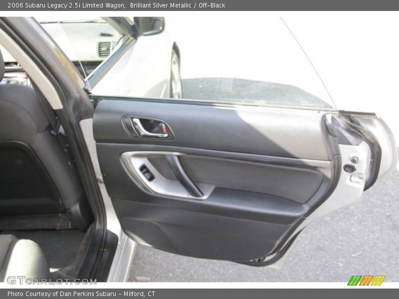 Brilliant Silver Metallic / Off-Black 2006 Subaru Legacy 2.5i Limited Wagon