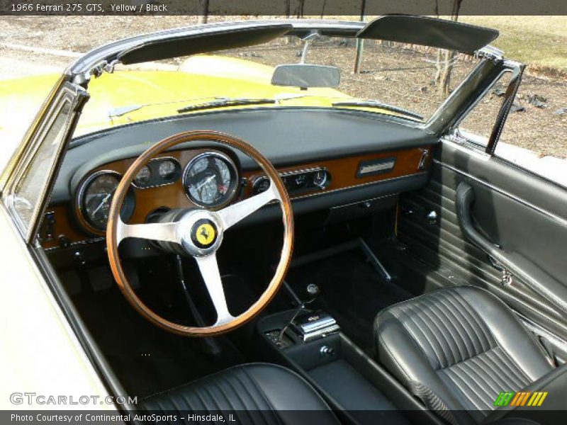 Black Interior - 1966 275 GTS 
