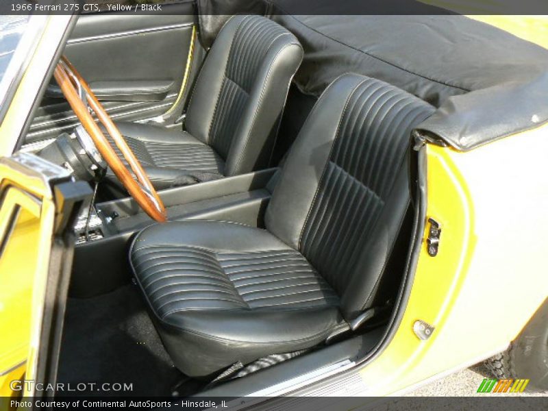  1966 275 GTS Black Interior