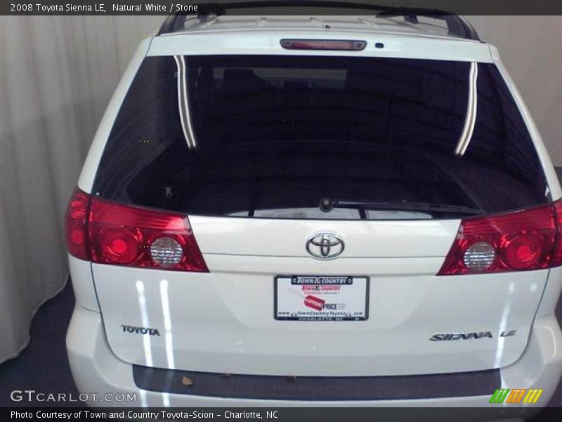 Natural White / Stone 2008 Toyota Sienna LE