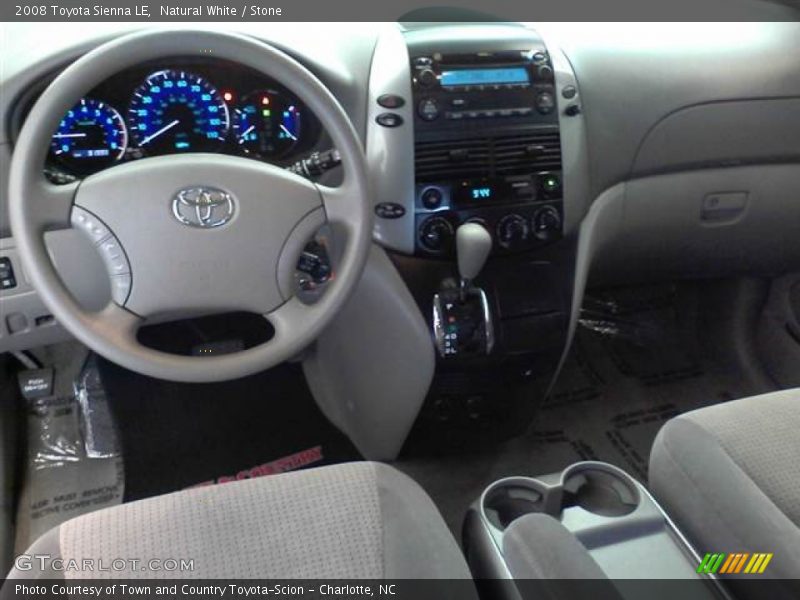 Natural White / Stone 2008 Toyota Sienna LE