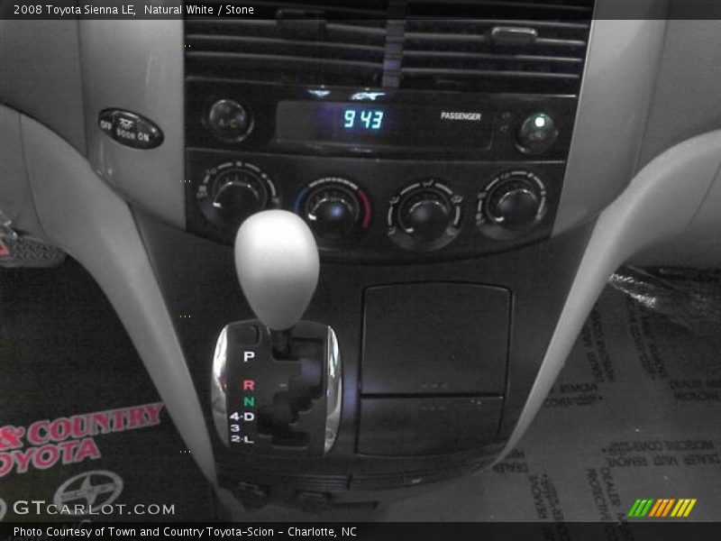 Natural White / Stone 2008 Toyota Sienna LE