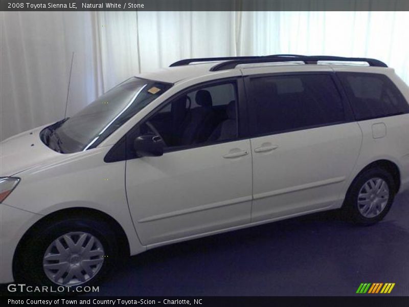 Natural White / Stone 2008 Toyota Sienna LE