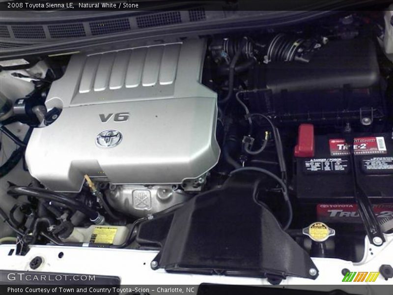 Natural White / Stone 2008 Toyota Sienna LE