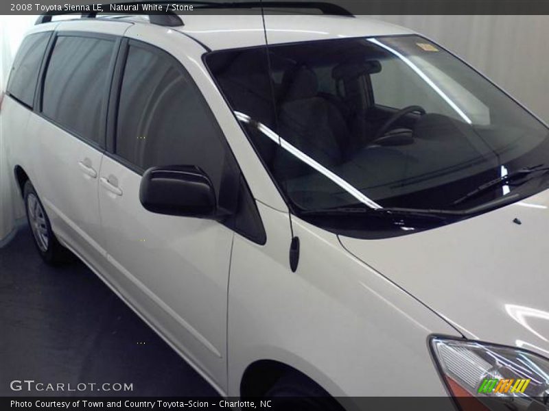 Natural White / Stone 2008 Toyota Sienna LE