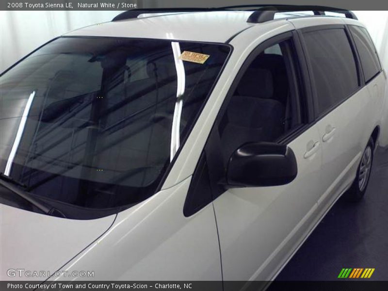Natural White / Stone 2008 Toyota Sienna LE