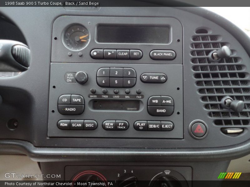 Controls of 1998 900 S Turbo Coupe