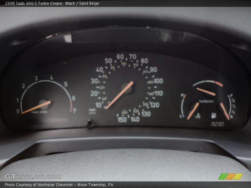  1998 900 S Turbo Coupe S Turbo Coupe Gauges