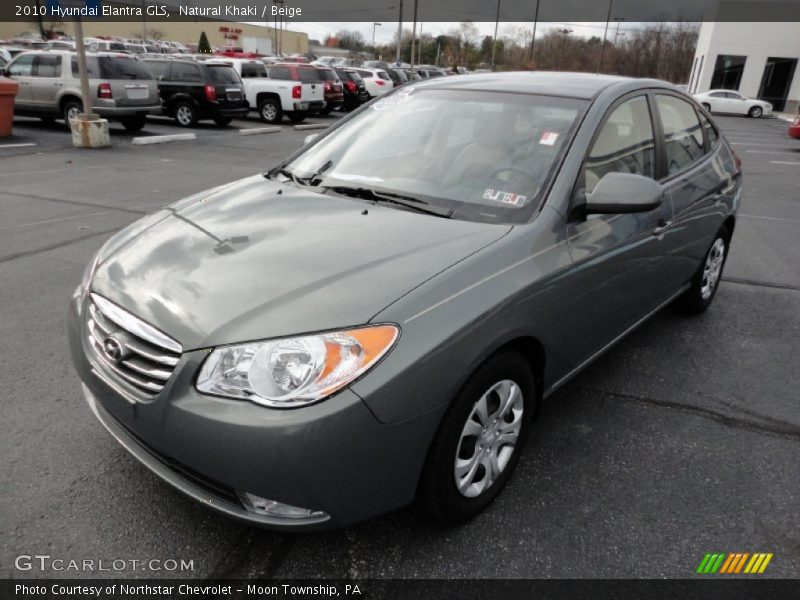 Natural Khaki / Beige 2010 Hyundai Elantra GLS