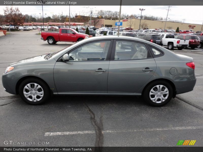 Natural Khaki / Beige 2010 Hyundai Elantra GLS