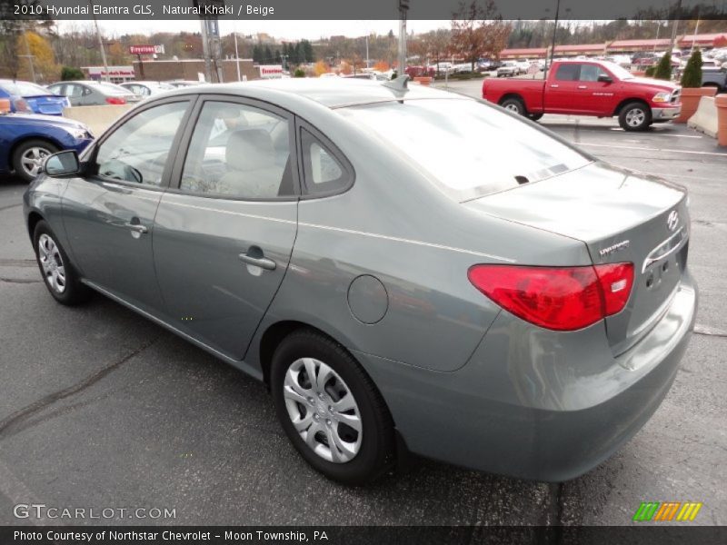 Natural Khaki / Beige 2010 Hyundai Elantra GLS