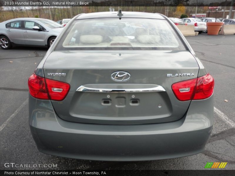 Natural Khaki / Beige 2010 Hyundai Elantra GLS