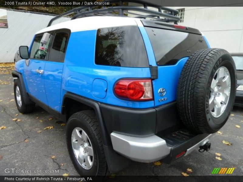 Voodoo Blue / Dark Charcoal 2008 Toyota FJ Cruiser 4WD
