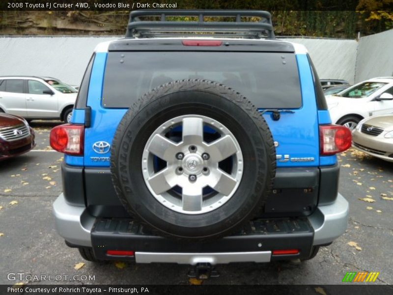 Voodoo Blue / Dark Charcoal 2008 Toyota FJ Cruiser 4WD