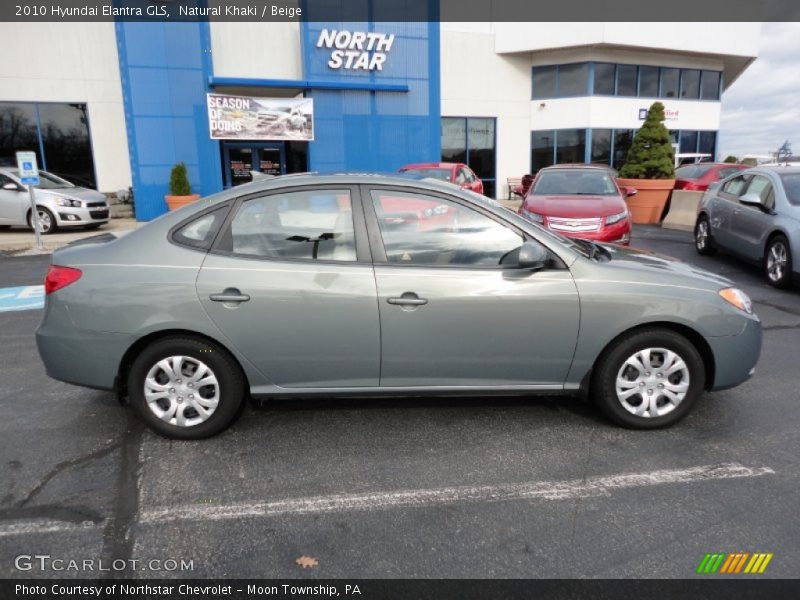 Natural Khaki / Beige 2010 Hyundai Elantra GLS