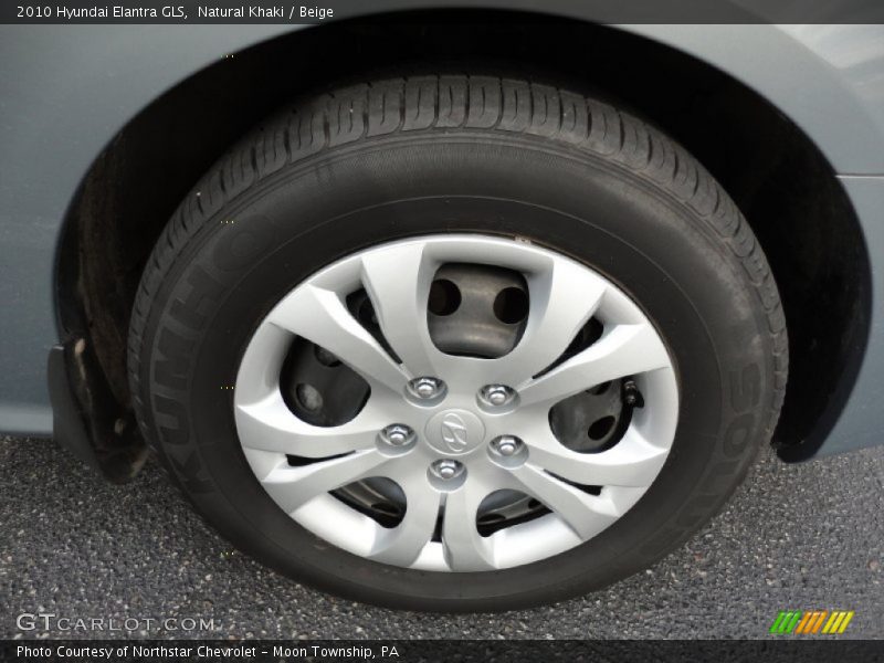 Natural Khaki / Beige 2010 Hyundai Elantra GLS
