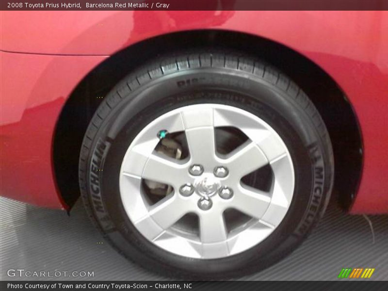 Barcelona Red Metallic / Gray 2008 Toyota Prius Hybrid