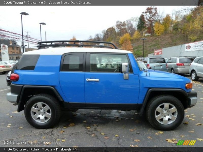 Voodoo Blue / Dark Charcoal 2008 Toyota FJ Cruiser 4WD