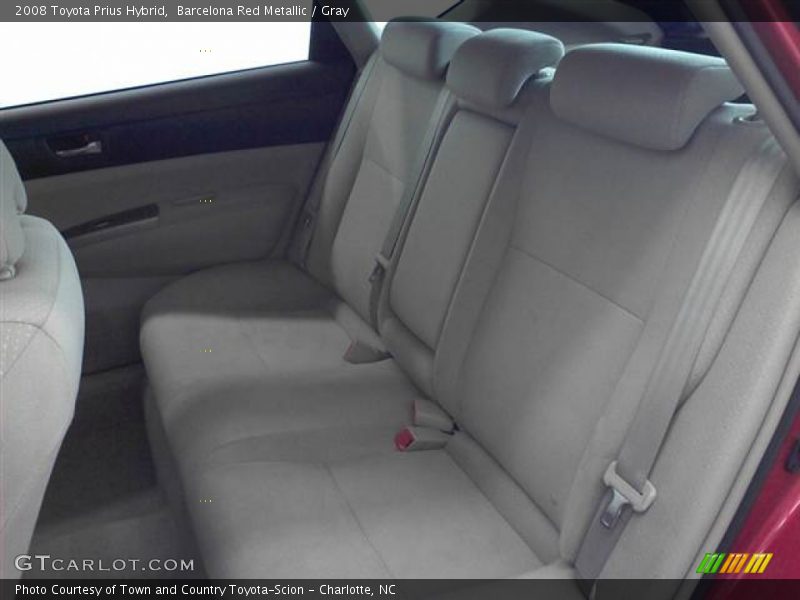 Barcelona Red Metallic / Gray 2008 Toyota Prius Hybrid