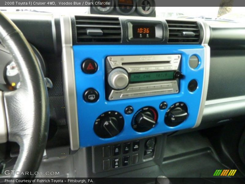 Voodoo Blue / Dark Charcoal 2008 Toyota FJ Cruiser 4WD