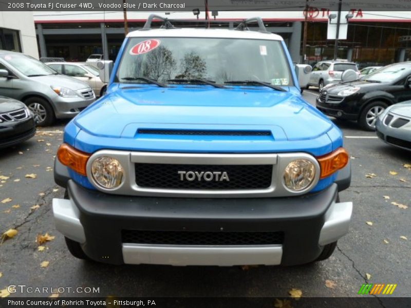 Voodoo Blue / Dark Charcoal 2008 Toyota FJ Cruiser 4WD