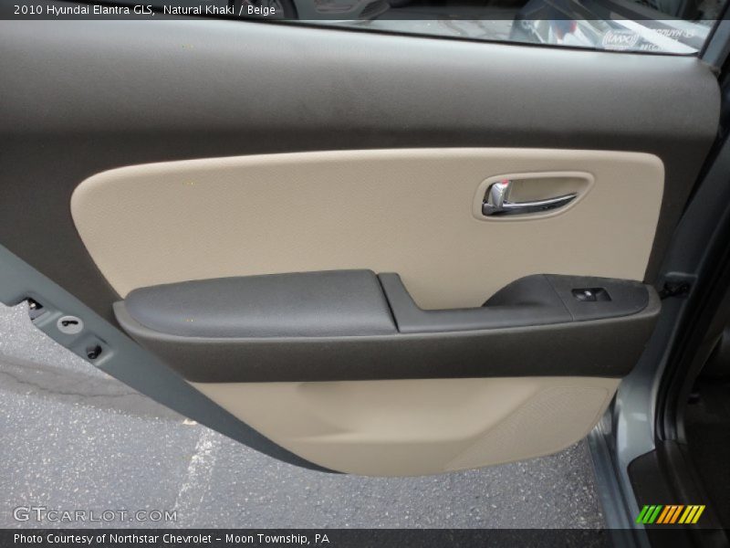 Natural Khaki / Beige 2010 Hyundai Elantra GLS