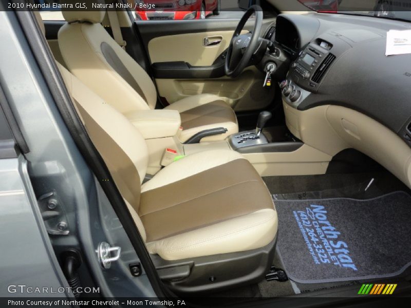 Natural Khaki / Beige 2010 Hyundai Elantra GLS