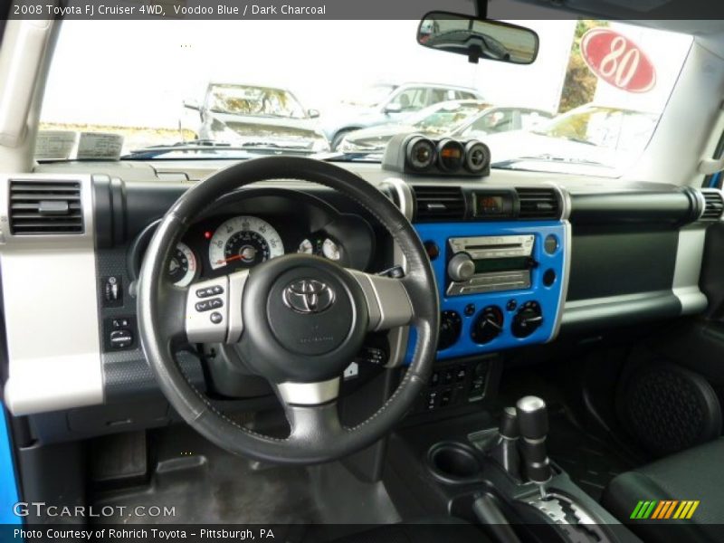 Voodoo Blue / Dark Charcoal 2008 Toyota FJ Cruiser 4WD