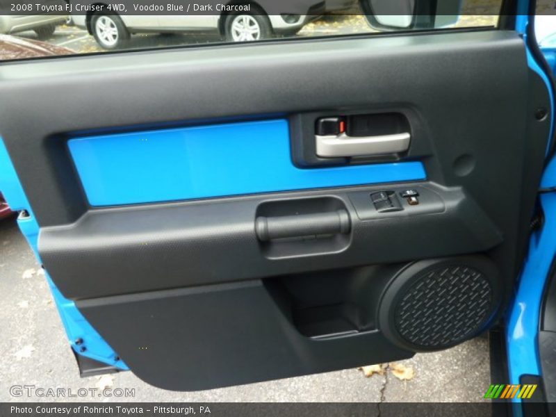 Voodoo Blue / Dark Charcoal 2008 Toyota FJ Cruiser 4WD