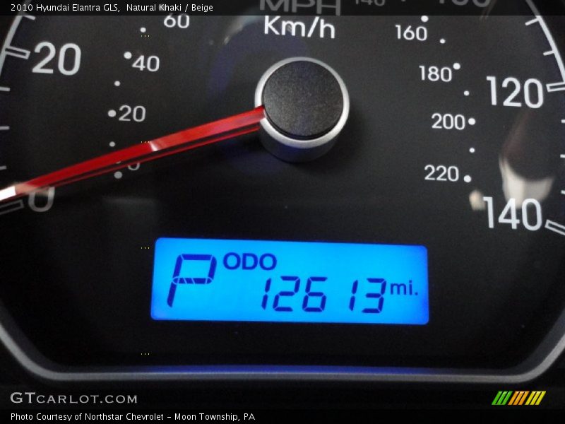 Natural Khaki / Beige 2010 Hyundai Elantra GLS