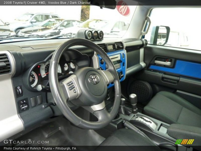 Voodoo Blue / Dark Charcoal 2008 Toyota FJ Cruiser 4WD
