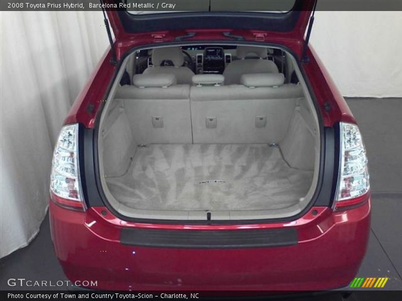 Barcelona Red Metallic / Gray 2008 Toyota Prius Hybrid