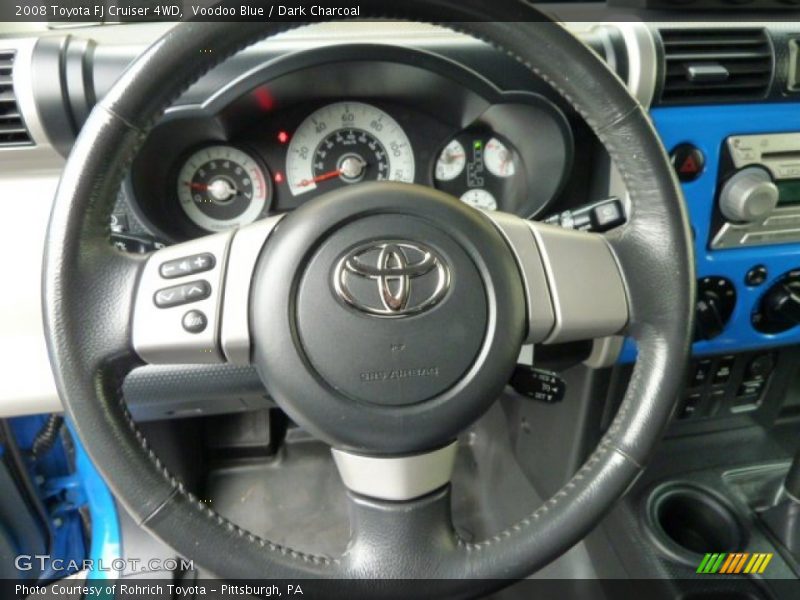 Voodoo Blue / Dark Charcoal 2008 Toyota FJ Cruiser 4WD