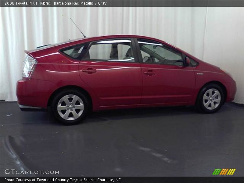 Barcelona Red Metallic / Gray 2008 Toyota Prius Hybrid