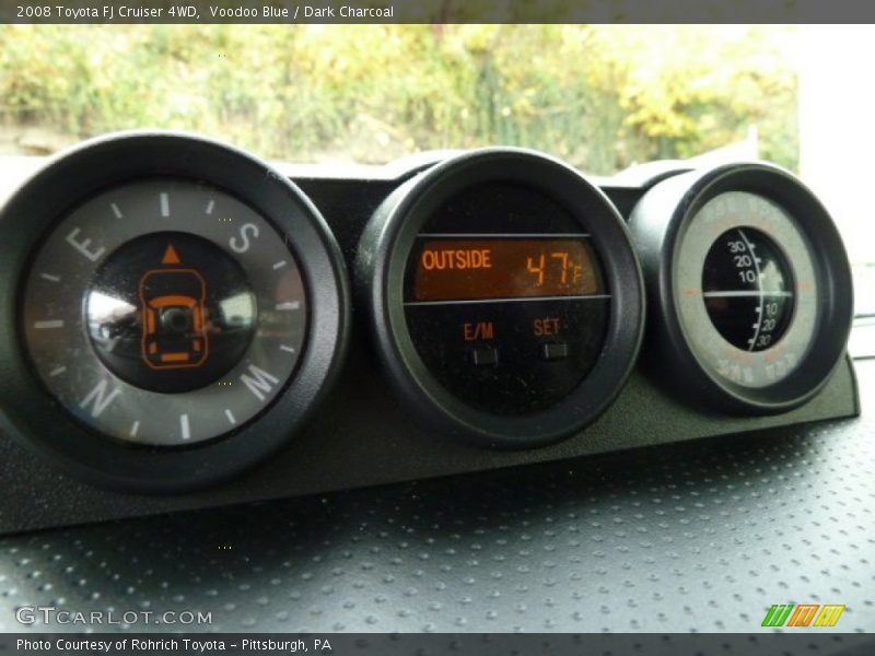 Voodoo Blue / Dark Charcoal 2008 Toyota FJ Cruiser 4WD