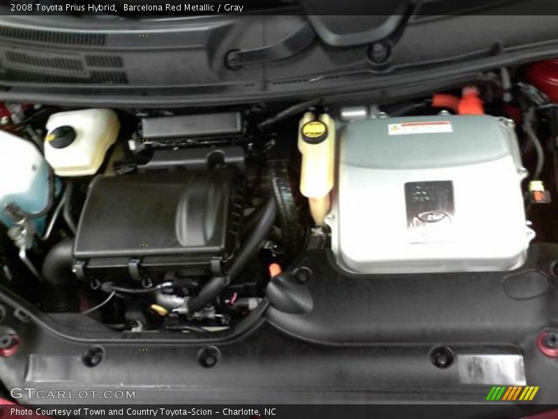 Barcelona Red Metallic / Gray 2008 Toyota Prius Hybrid