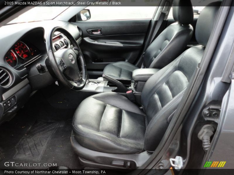  2005 MAZDA6 s Sport Hatchback Black Interior