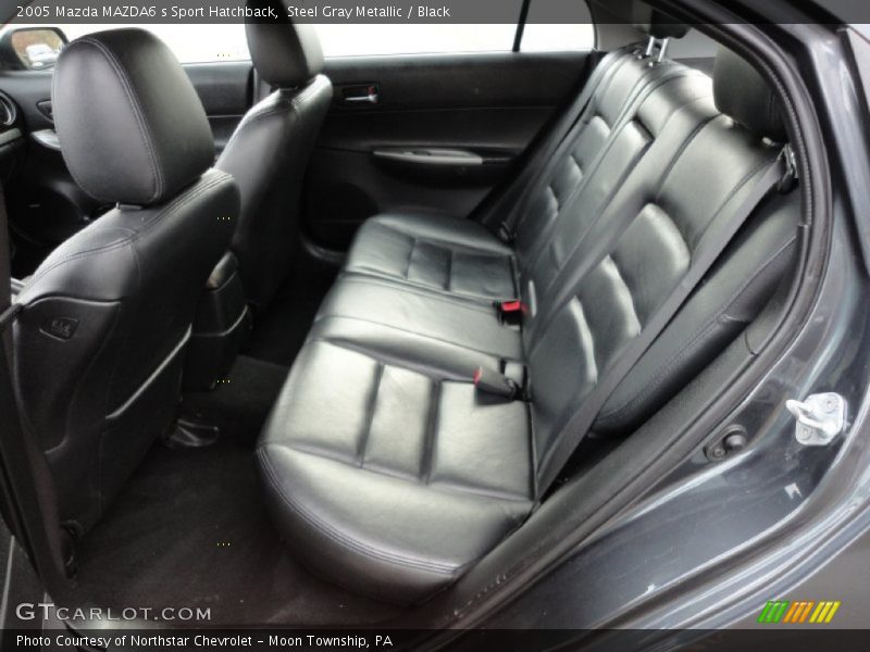  2005 MAZDA6 s Sport Hatchback Black Interior